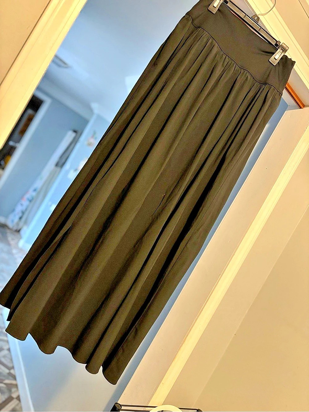 Halara Black Maxi Skirt Like New